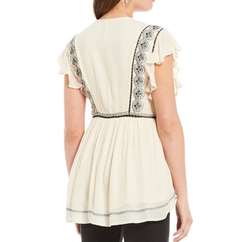 Free People| ‘Falling Water’ Embroidered Tunic - Picture 5 of 12